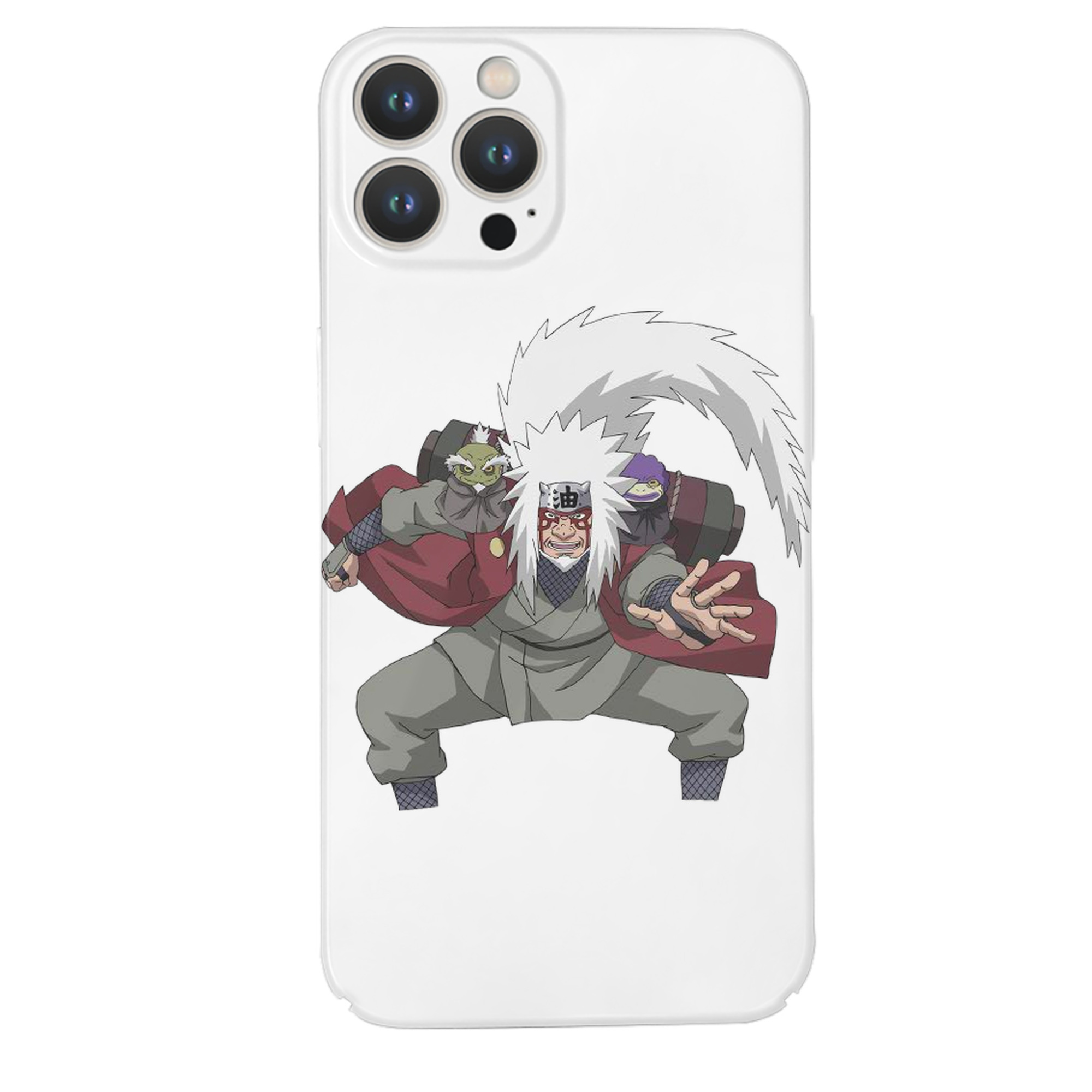 （画像用） NARUTO -ナルト- 自来也（じらいや） Jiraiya 【iPhone 14シリーズ対応】ハードケース